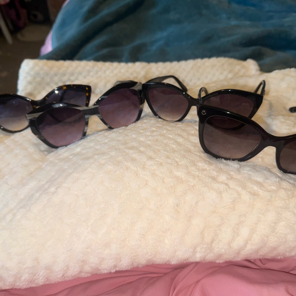 ***FOUR BRAND NEW LONGCHAMP SUNGLASSES ALL FOR ONE PRICE!***